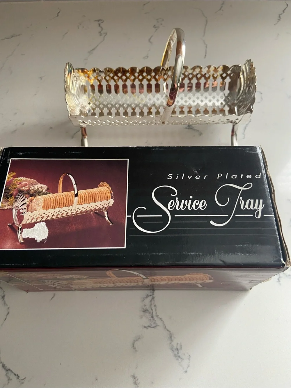 Vintage silver plated